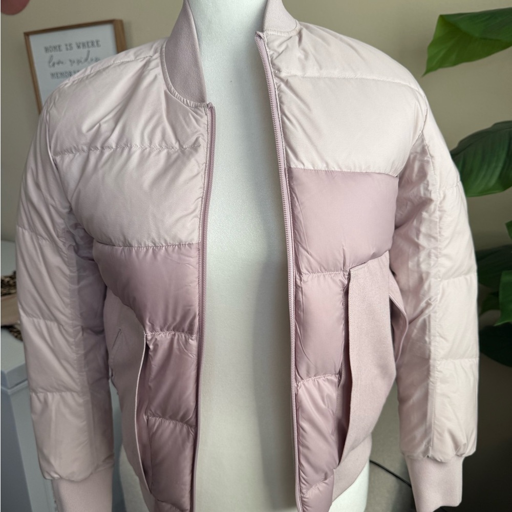 LULULEMON REVERSIBLE PINK BOMBER JACKET 2